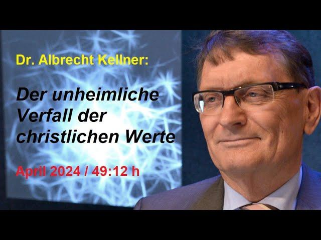 Vortrag: Der unheimliche Verfall der christlichen Werte