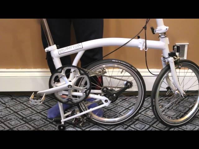 Brompton Folding Bike Kickstand