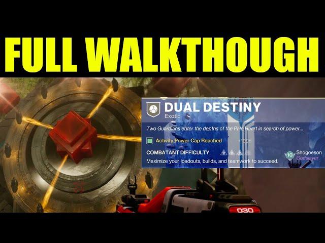 Destiny 2: Dual Destiny Mission Walkthrough Guide (How to get exotic class item)