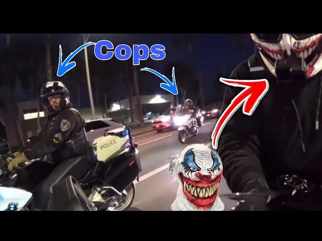 Biker quickly shuts down cops intimidation tactics ￼