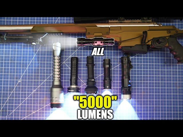 We Tried Buying 5000 Lumen Flashlights | New Olight, AceBeam & More