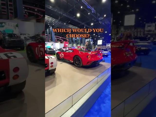 Which Would You Choose? #shorts #chicagoautoshow