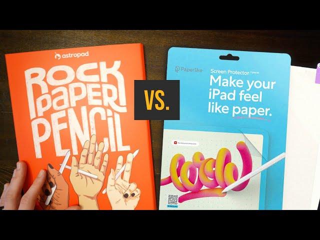 Astropad Vs. PaperLike! Which Is The Best iPad Screen Protector For Drawing