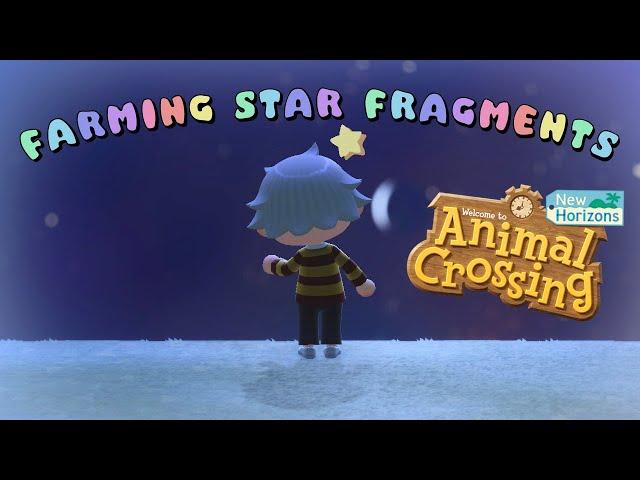 Finding / Farming Star Fragments - Animal Crossing New Horizons