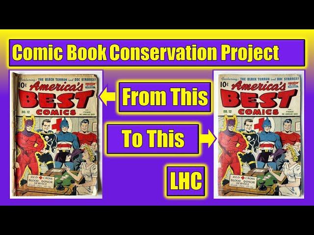 Comic Book Conservation Final Results Revealed!