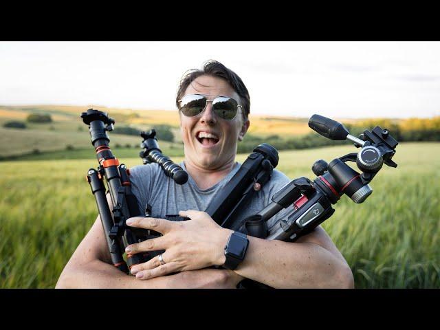 Lightest travel tripod ever? K&F Concept comparison