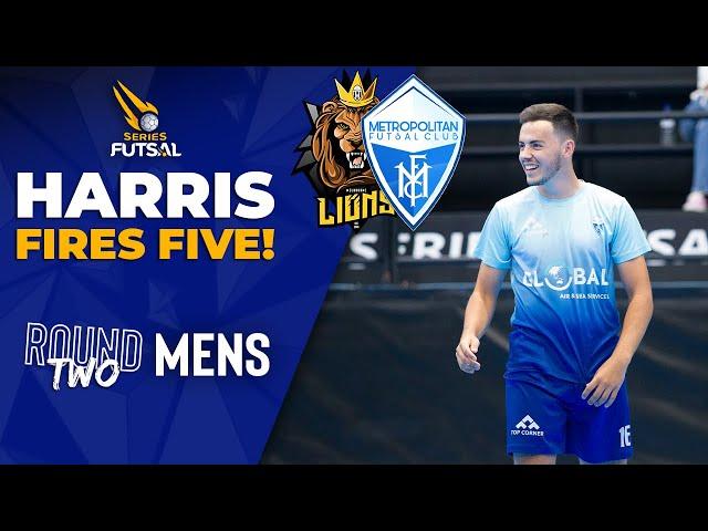 Tom Harris scores 5 goals in one match as Metropolitan claim their first win of the season! 