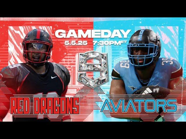Madden 25: Red Dragons vs Aviators | Week 17 | Season 9 | Team Builder