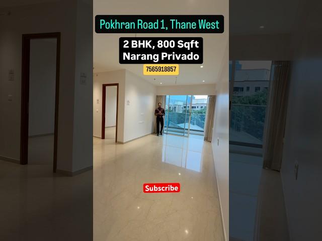 2 BHK, 800 Sqft|| Narang Privado, Pokhran Road 1 || Thane west #mumbai #trending #mayankrealty #2bhk