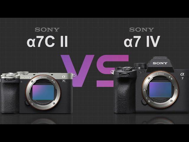 Sony alpha a7C II vs Sony alpha a7 IV