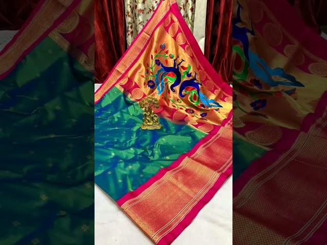 fancy pillu paithani saree/saree haul/ short/wholesale saree/