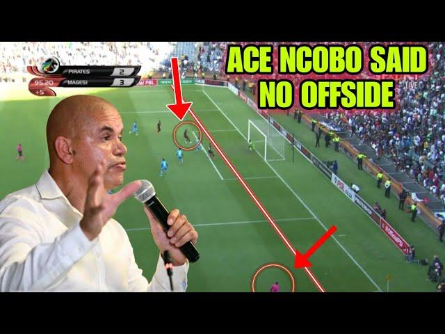 Ace Ncobo on  Pirates goal vs Magesi (PSL Extra Time)