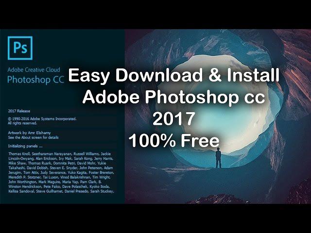 How to download and install Adobe photoshop CC 2017 with activation100% working