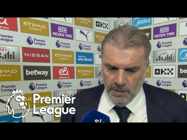 Ange Postecoglou proud of how Tottenham Hotspur handled Man City | Premier League | NBC Sports