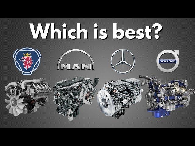 Which Engine Is Best - Scania vs. Volvo vs. MAN vs. Mercedes