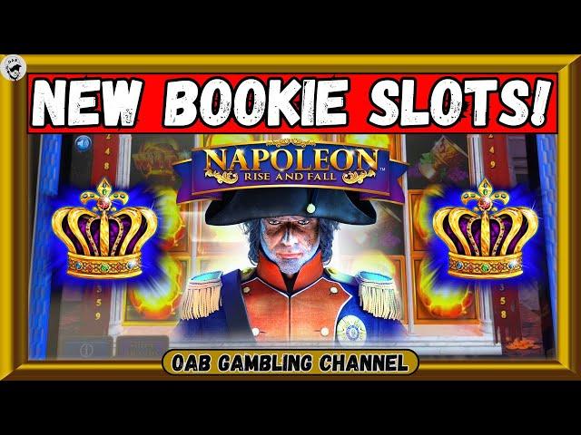 NEW BOOKIE SLOTS! Napoleon Rise & Fall, Pompay Gold, Mysteries Of Ra & Lots More!