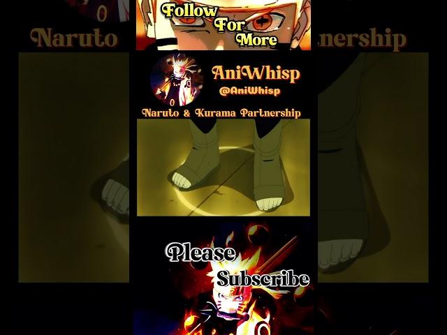 Naruto & Kurama Partnership  | Naruto Shippuden #anime #naruto #narutoshippuden