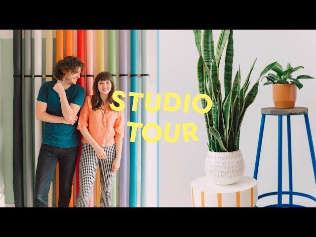 STUDIO TOUR - Welcome to our colorful photo studio