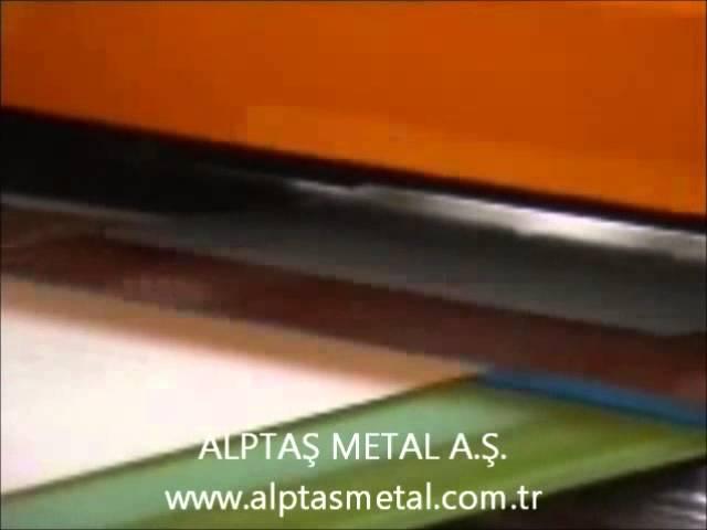 ALPTAŞ METAL Cut to Lenght Line Speed - Boy Kesme Hattı