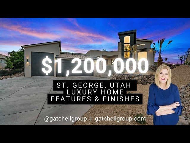 St. George, Utah Luxury Million Dollar Home Features & Finishes!