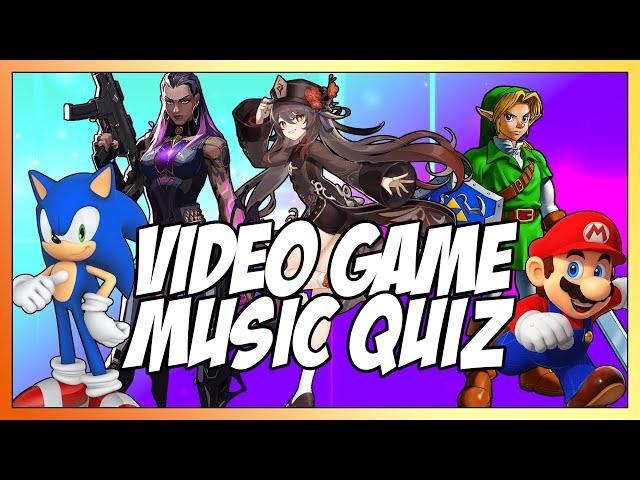 Video Game Music Quiz #3 - 50 Songs to guess!