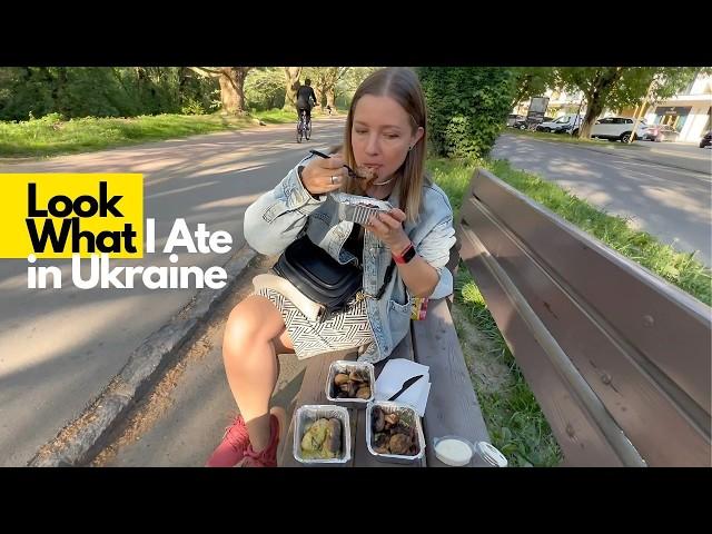 What I Ate in Ukraine  | Real Life, Food Prices & My Trip Back to Austria