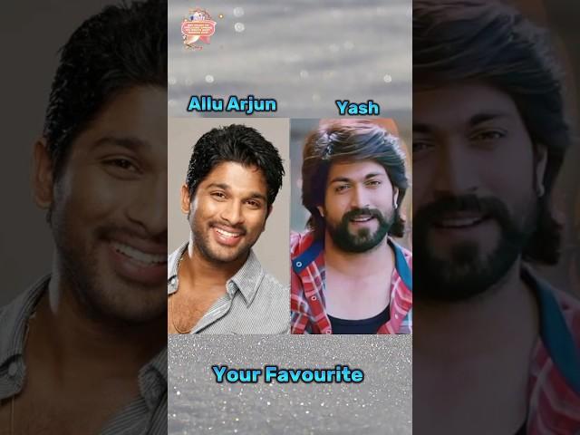 Allu Arjun vs yash life journey #shorts #alluarjun #yash