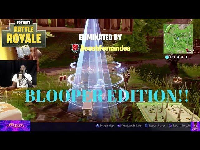 Fortnite Battle Royale BLOOPER EDITION!! - J Mystic