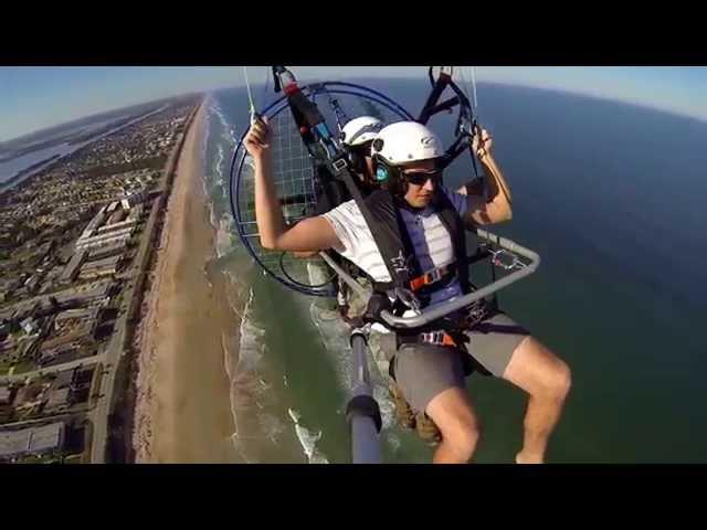 My First Flight with Paradise PPG over Ormond Beach Fl