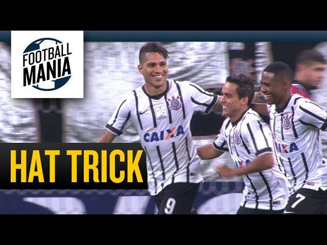 Paolo Guerrero Hat-Trick for Corinthians