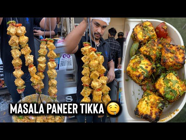 North Delhi's Best Masala Paneer Tikka  मसाला पनीर टिक्का  Indian Street Food  #streetfood #food