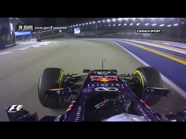 F1 Singapore 2015 - Daniel Ricciardo Fastest Lap of the Race