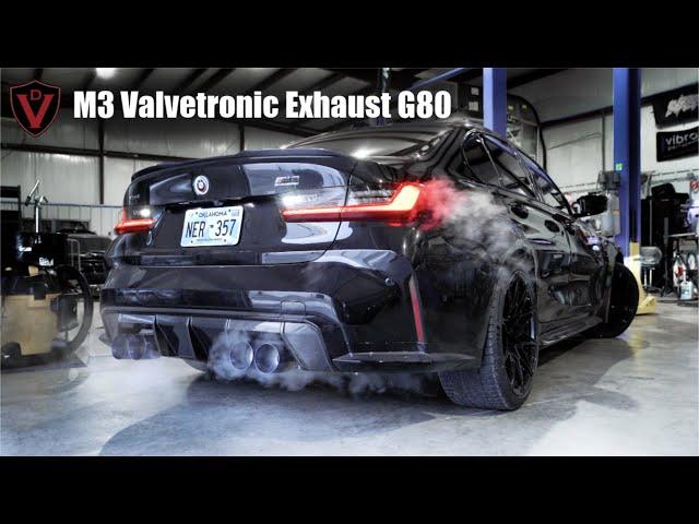 iNSANE SOUNDING BMW M3 Competition Exhaust Sound + Install | Before and After Valvetronic Designs