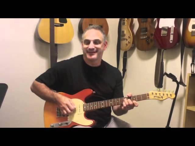 I demo Tom Harkenriders Dan Dunham guitar