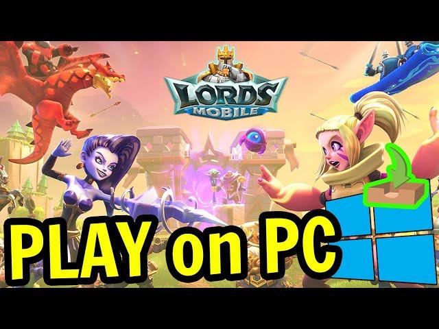  How to PLAY [ Lords Mobile: Kingdom Wars ] on PC ▶ DOWNLOAD and INSTALL