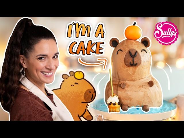 Ela's 9th birthday party  Capybara themed cake | Planning, games & decoration ideas