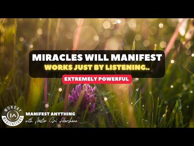 Miracles will start happening for you.. Raise Your Vibrations [Just try for listening 11 Minutes]