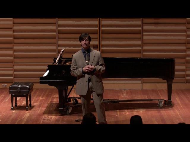 Student Recital: Thomas Bruggemann, violin