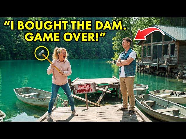 HOA Karen Demolished My Lake Cabin Dock Without Notice — So I Bought the Dam and Closed the Spillway