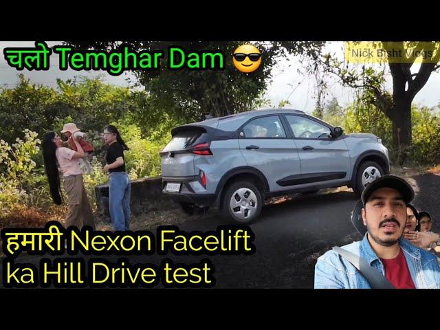 Hill Drive Review Of My New Nexon Facelift   Testing Limits In The Mountains 