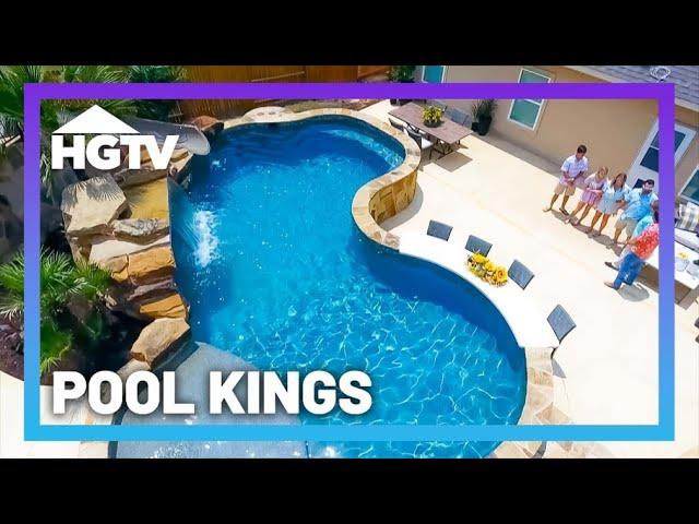 EPIC Pool Transformation! | Pool Kings | HGTV