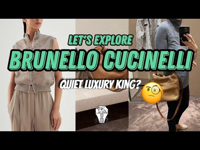 Let's Explore Brunello Cucinelli | Try Ons and First Impressions | Quiet Luxury King?