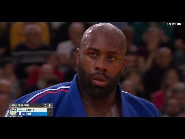 Teddy RINER (FRA) v ) v Alisher YUSUPOV (UZB) +100KG Semi Final  [ Paris Grand Slam 2024 ]