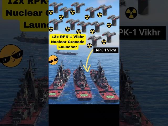 12X RPK-1 Vikhr Nuclear Launcher️ | Modern Warships #shorts