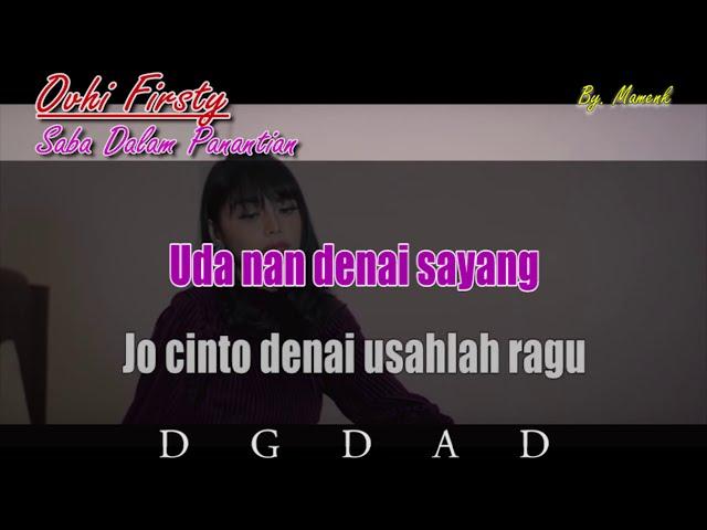 Ovhi Firsty - SABA DALAM PANANTIAN (KARAOKE) | Mamenk Pro