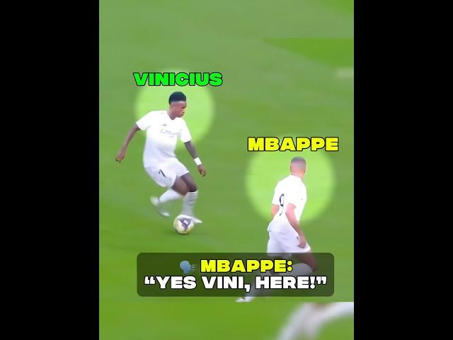 Vinicius Unselfish Moments with Mbappe️