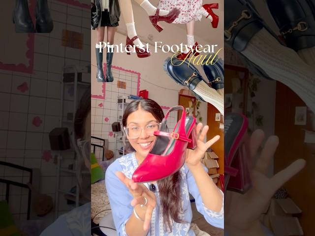 I got pinteresty, y2K footwear *HAUL* #footwear #haul #youtubeshort #creator