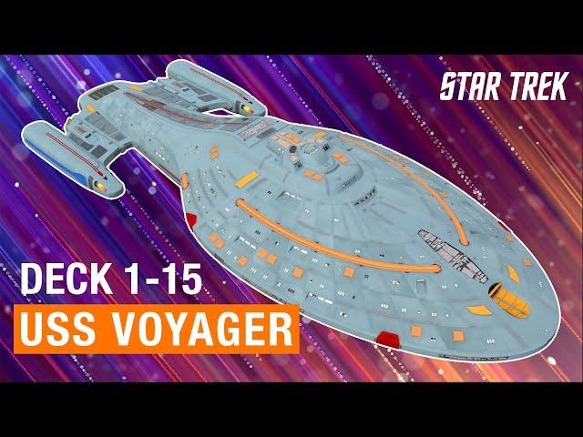 Star Trek:  Inside the USS Voyager Deck 1-15