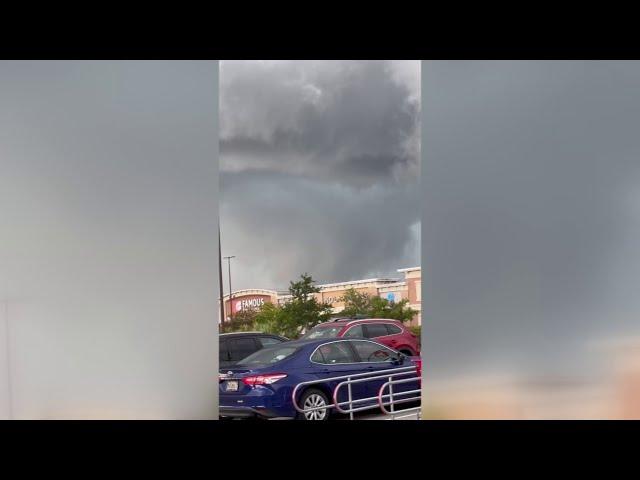 Video taken from St. Johns Town Center shows tornado forming on Jacksonville's Southside