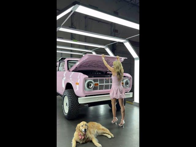 1️⃣- Rate our Loveshack Pink + Pink Leopard Modern Classic Truck 